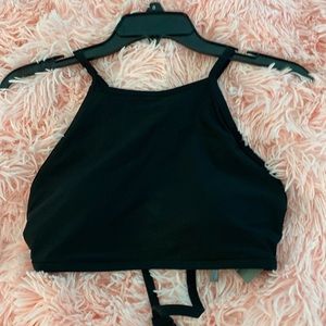 NWT Aerie Halter Bikini Top